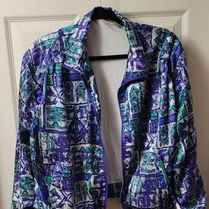 Vintage 90s style jacket, Unisex,‎ sz XL